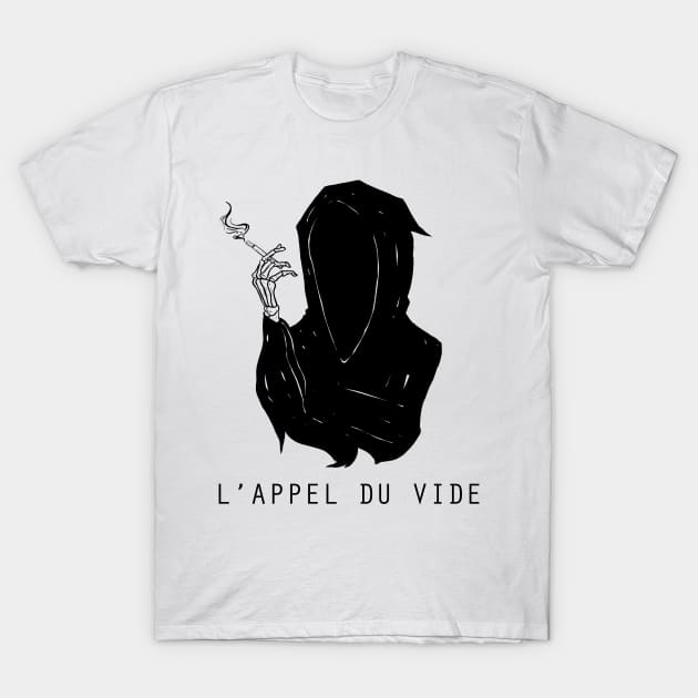 L'appel Du Vide T-Shirt by Meg Vautour